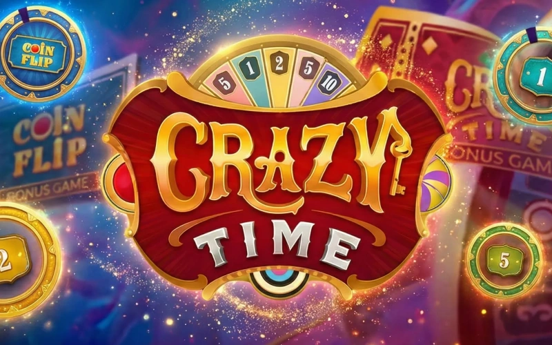 Spin the wheel in the Crazy Time Live Casino show at Locowin.