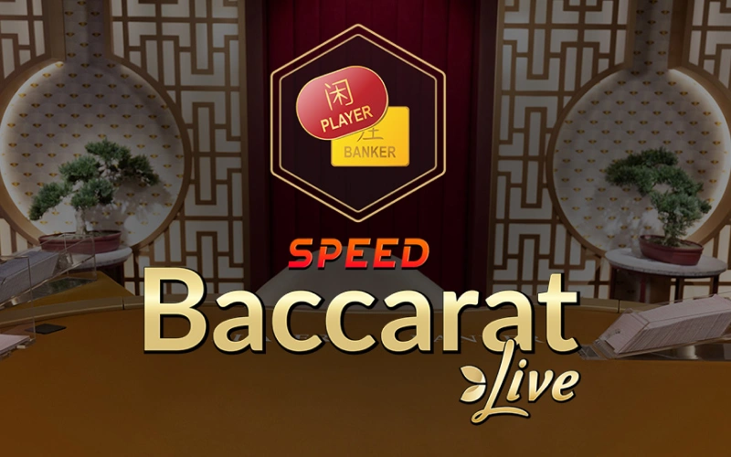 Experience fast-paced wins with Speed Baccarat A Live Casino at Locowin.