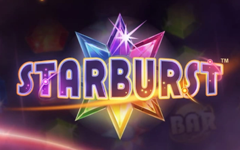 Upplev den kosmiska energin i Starburst-spelautomaten på Locowin.